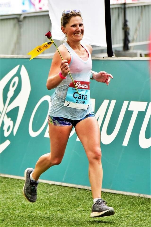 Long road to Comrades Carla finish