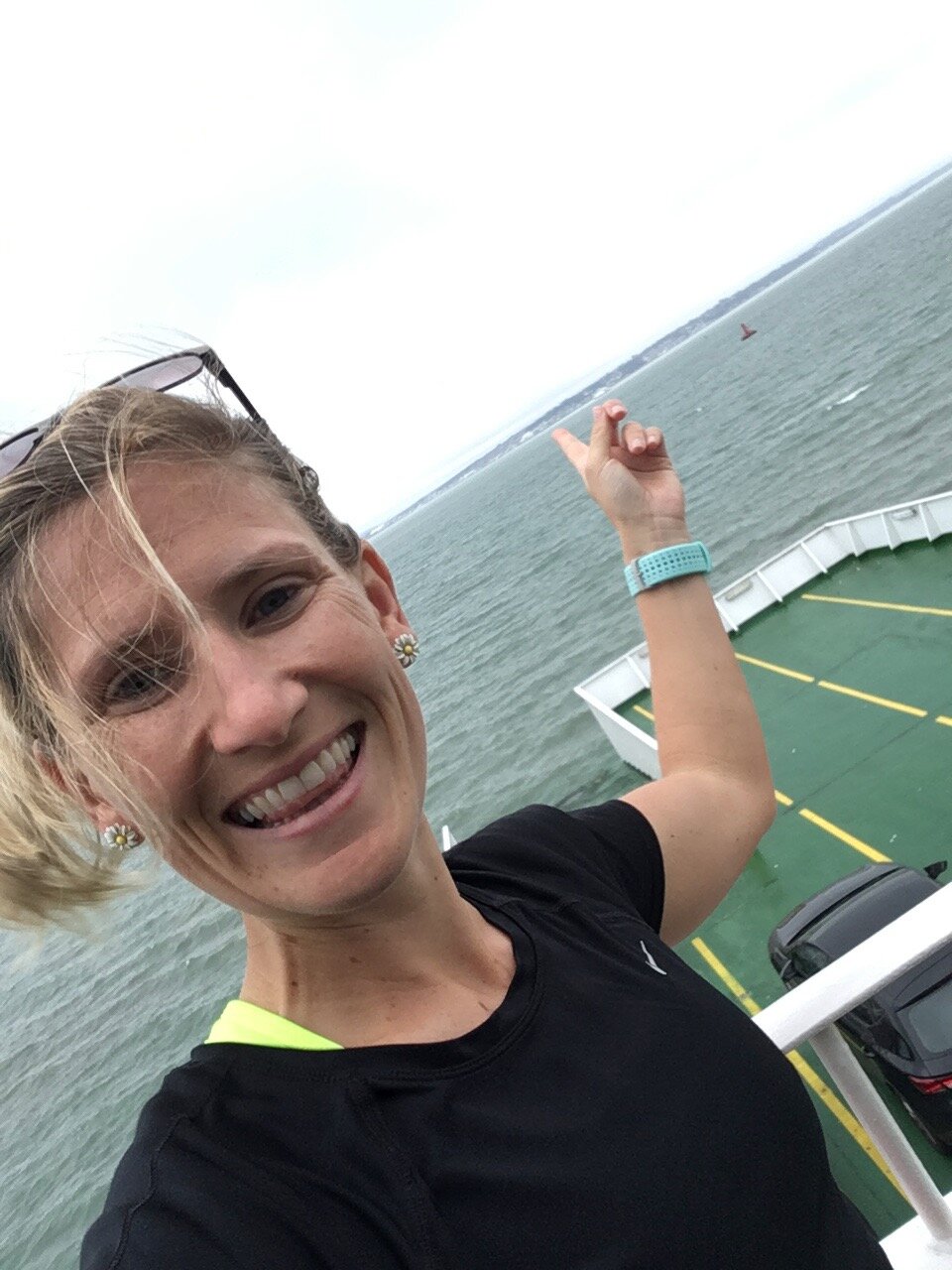 Isle of Wight Carla on ferry