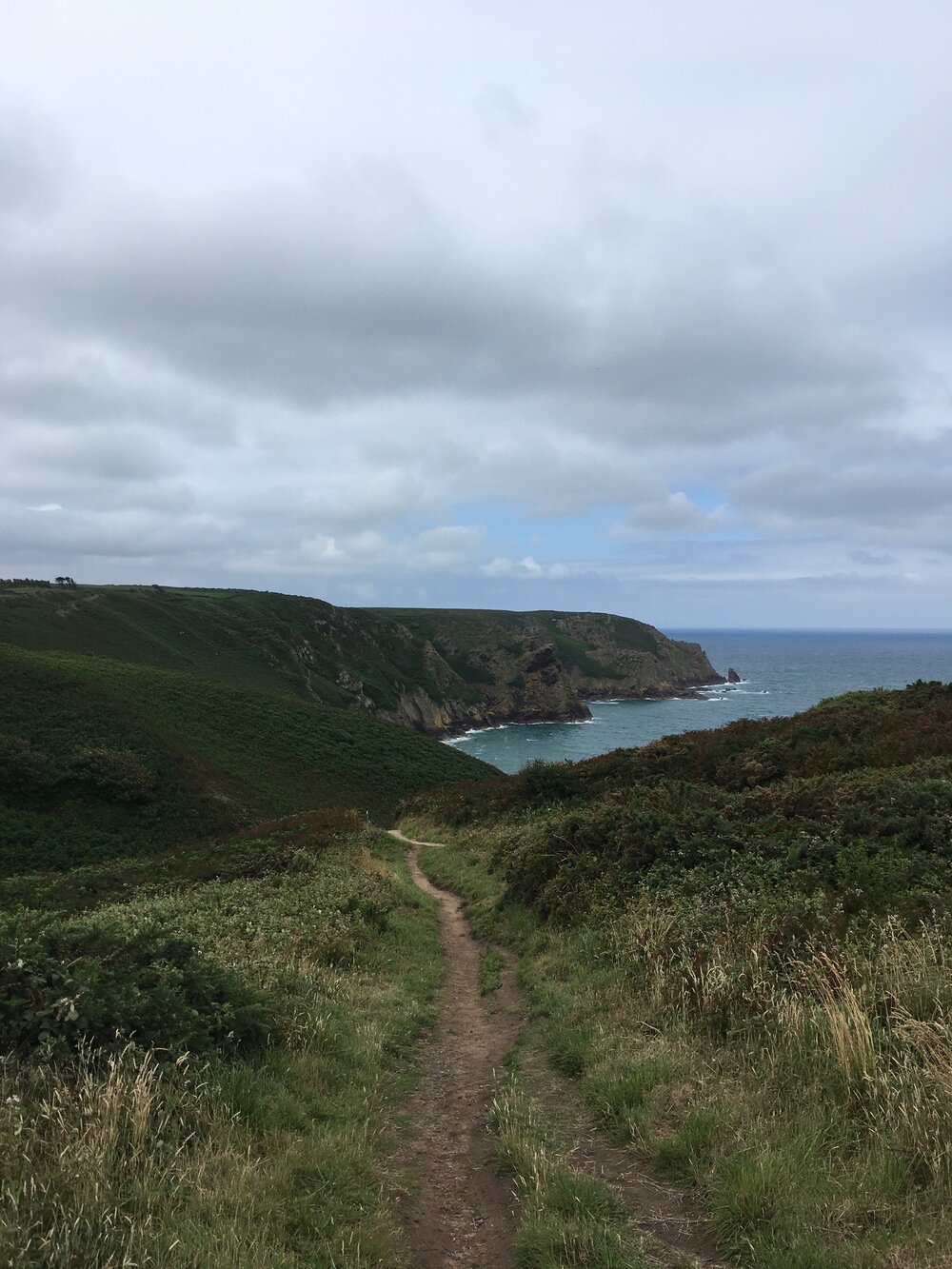 Jersey coast path