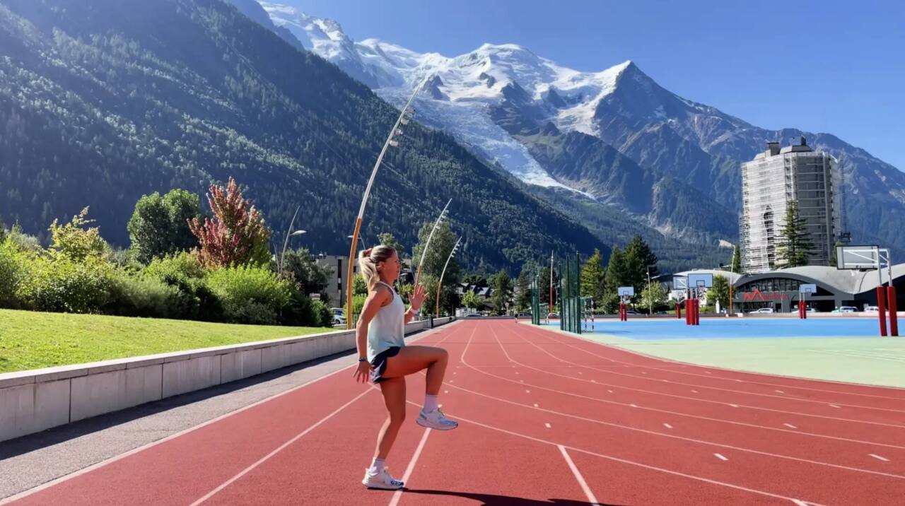 Warm up routine for interval session