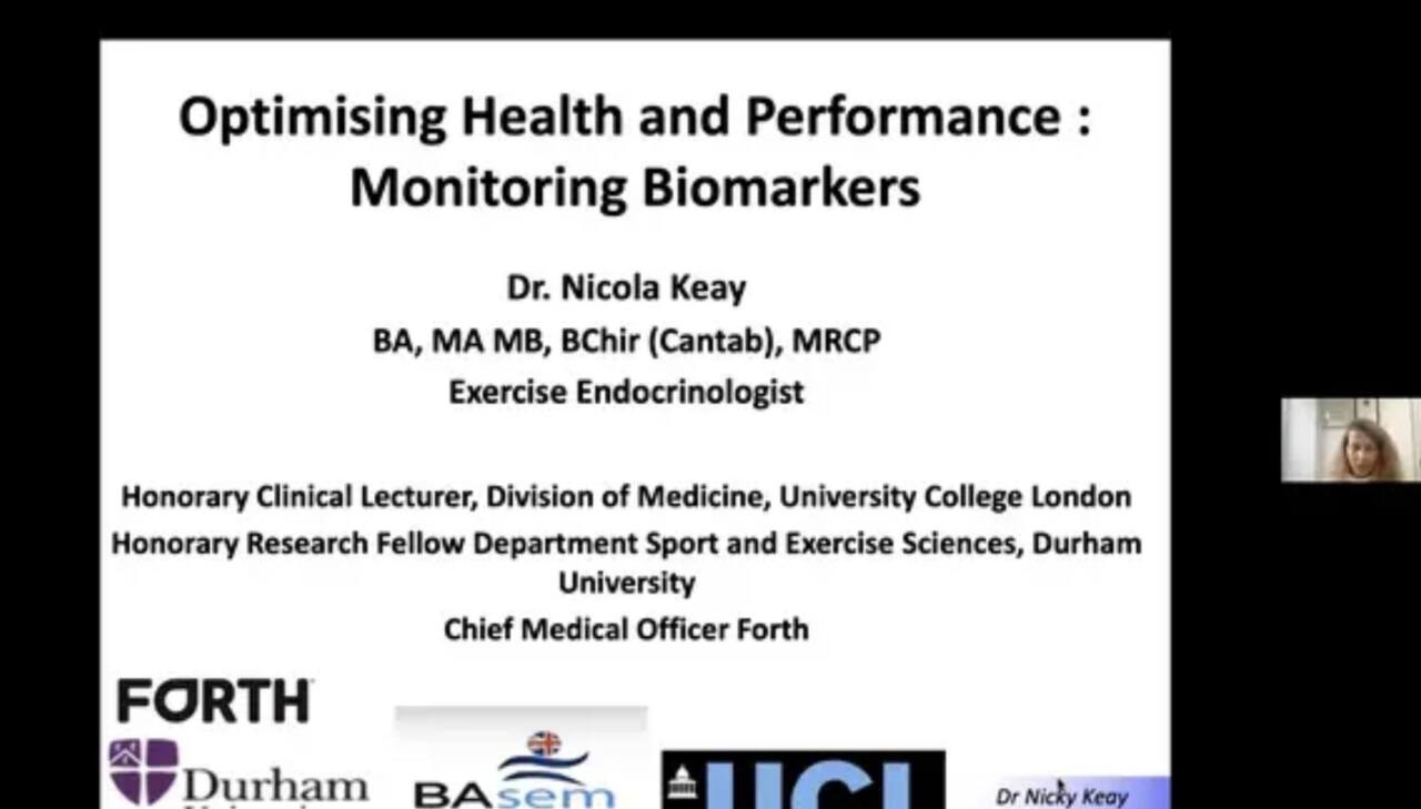 Running Hormones Dr Nicky Keay
